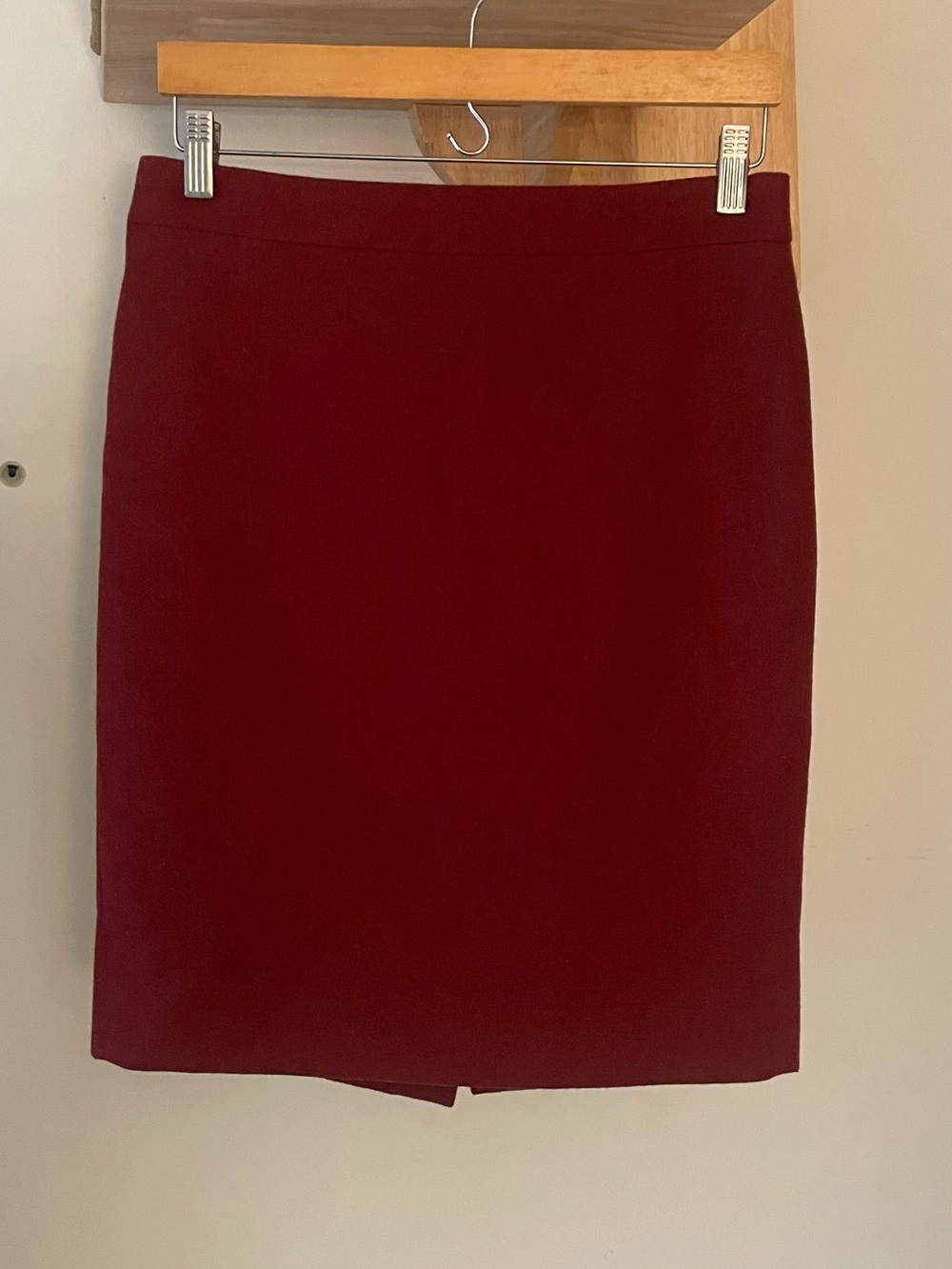 J Crew No. 2 Wool Pencil Skirt size 6 petite